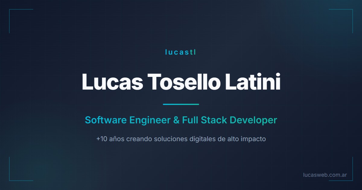 Lucas Tosello Latini | AI Software Engineer