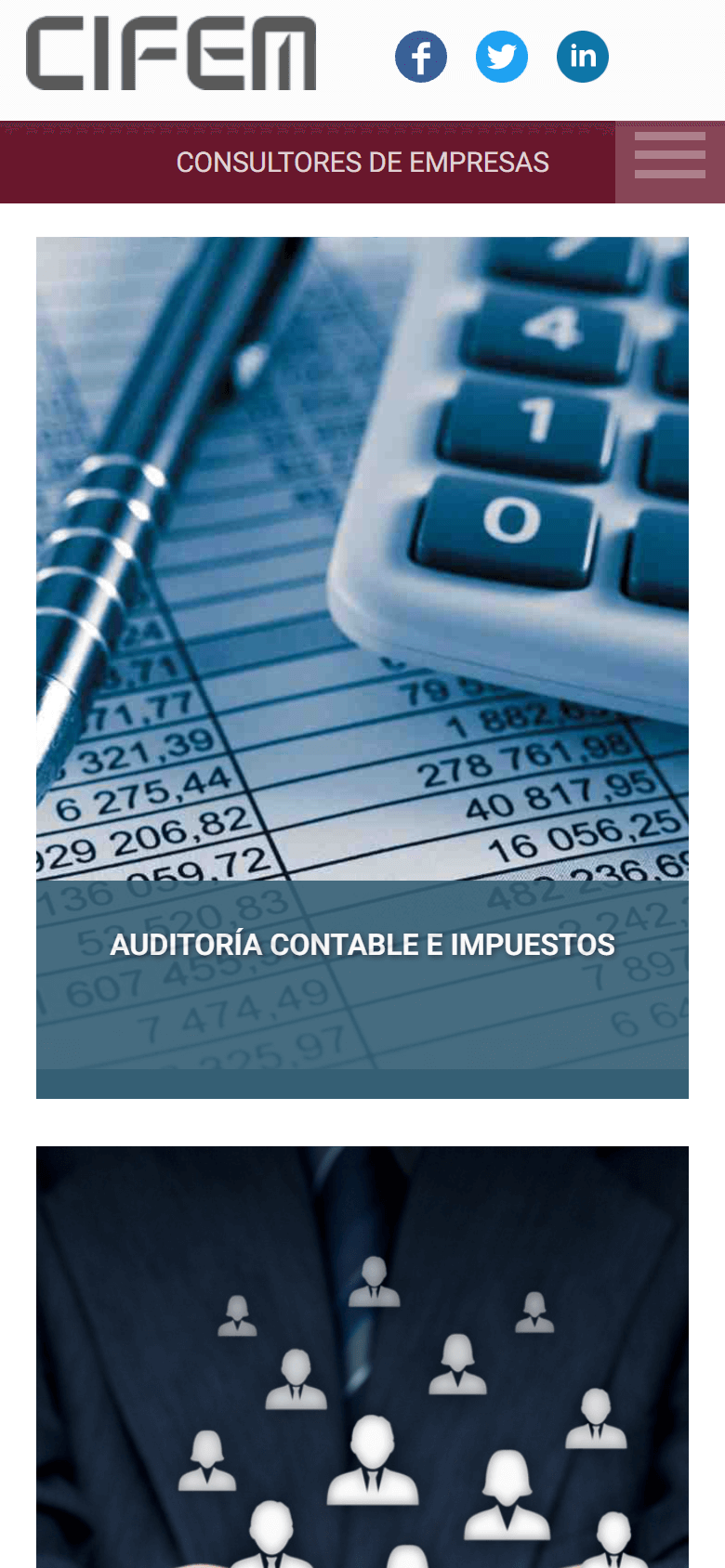 CIFEM Consultores - Mobile